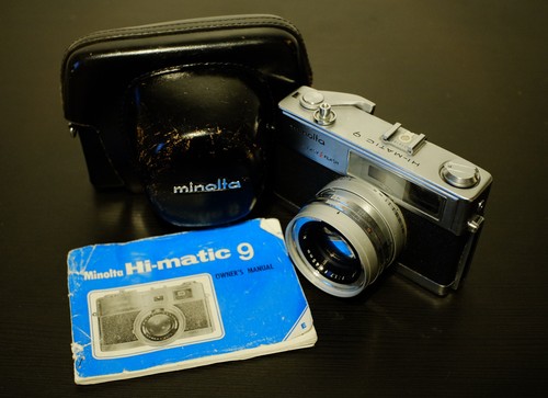 Minolta matic 45mm f1 - hi-matic, f1.7