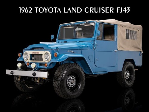 1962 toyota land - cruiser, fj43
