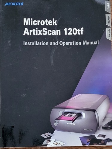 Microtek artixscan 120tf - microtek,