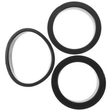 3 Pcs Air Filter Adapter Rings R-ep Reducing Performance Conical Rubber