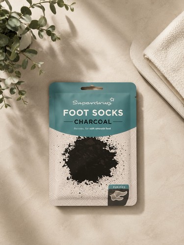 Foot socks charcoal - socks,