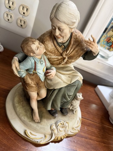 Large capodimonte sculpture - large,