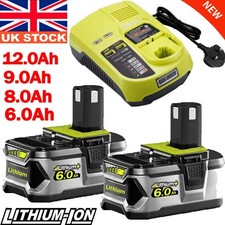 2X 18V 12AH 9AH For Ryobi One+