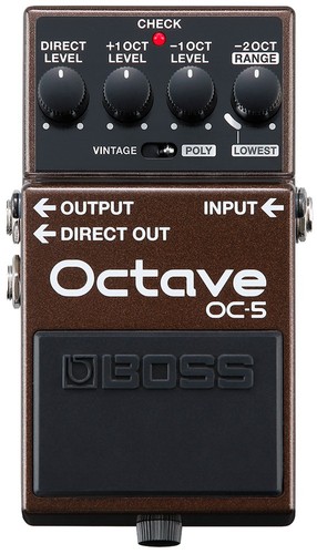 Boss octave pedal - boss, oc-5