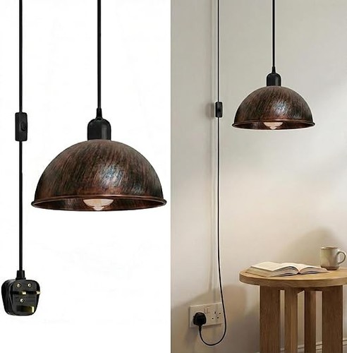 Plug pendant light e27 - pendant,