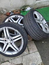 2 Back tryes -18 Inch Mercedes Alloys C Class W204