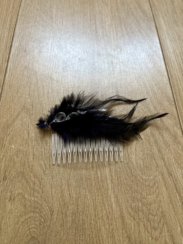 Black feather showgirl - feather,