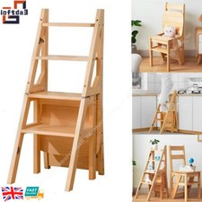 Toddler Step Stool Kids Kitchen Ladder Tower Wooden Chair Sink Counter Stand
