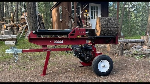 27t log splitter - splitter, operated
