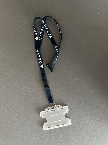 Delta airlines lanyard - delta,