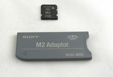 2GB MEMORY CARD M2 + SONY M2