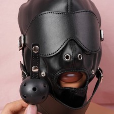 Head Harness Gimp Bondage Hood