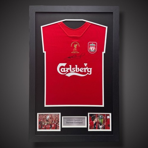 Framed steven gerrard 2005 - framed,