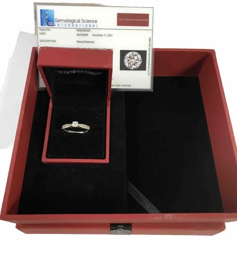 18ct white gold - white, forever'