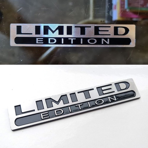 Car limited edition emblem - edition,