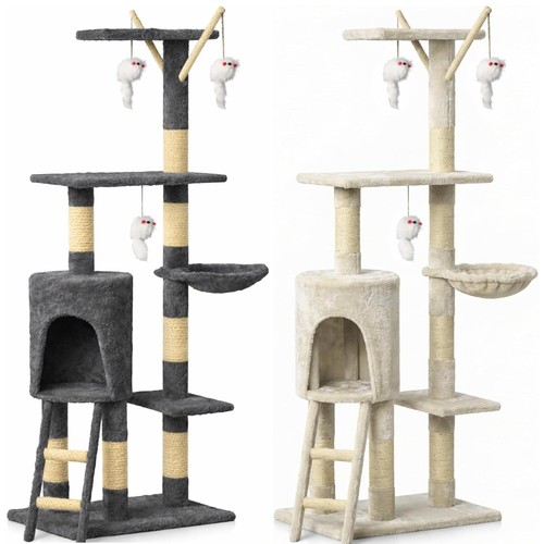 145cm cat tree climbing tower - 145cm,
