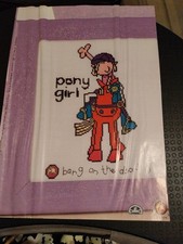 Pony Girl Cross Stitch Pattern Bang On The Door