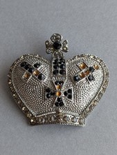 Vintage Silver Tone Crown