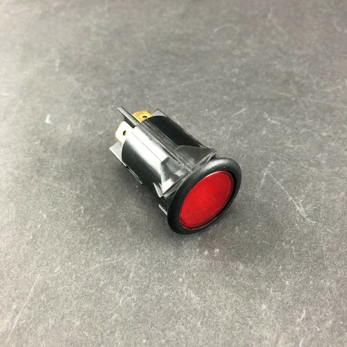 Ascaso push switch - switch, red