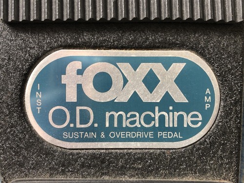Vintage foxx machine - foxx, d