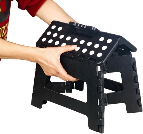 Folding step stool plastic - folding,