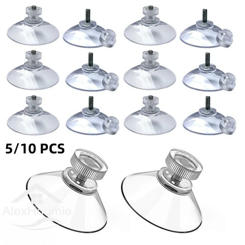 Suction cups with screw nut - suction,