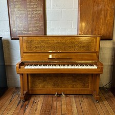 Steinway & Sons Model V Upright Piano Walnut | SHERWOOD PHOENIX PIANOS