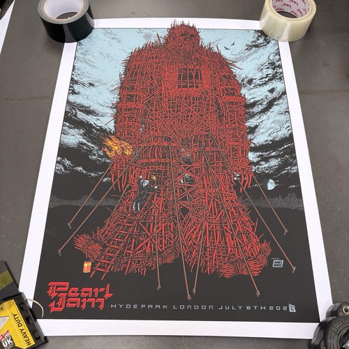 Pearl jam poster london - poster,