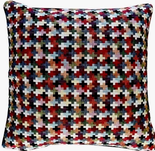 Multicolour cushion cover - cushion,