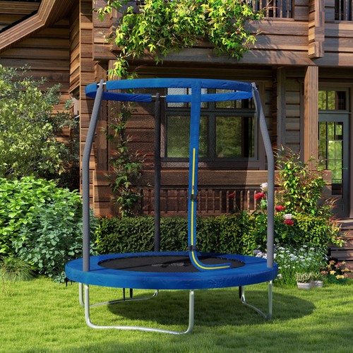 6ft outdoor trampoline with - trampoline,
