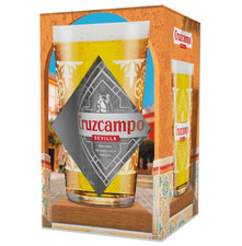 Set Of 2 x Cruzcampo Half Pint