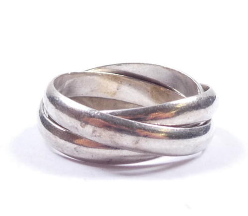 Russian wedding band ring 925 - wedding,