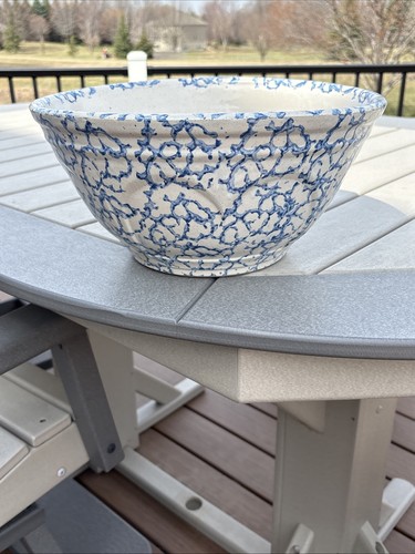 Large antique blue - large, &