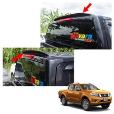 Rear Roof Spoiler Trim Matte Black Fits Nissan NP300 Navara Pickup 2014 15 16 17