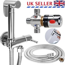Thermostatic Mixer Valve Handheld Douche Bidet Spray Kit Muslim Bidet Shower Set