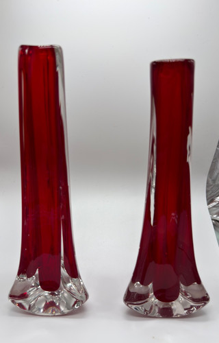 Whitefriars glass pair - *,