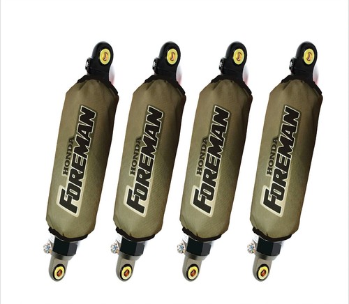Green shock covers honda - shock,