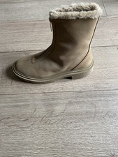 Zara Sample Beige Suede Faux