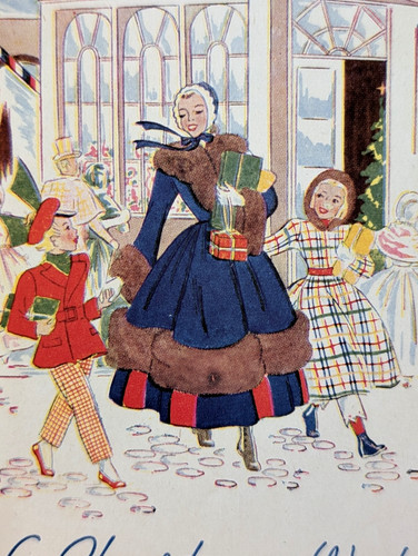 Vintage christmas 1940 - christmas, 1940's