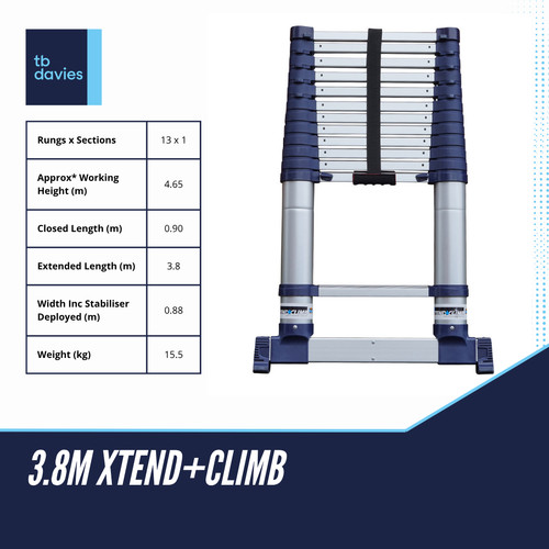 Tbdavies telescopic ladder - telescopic,