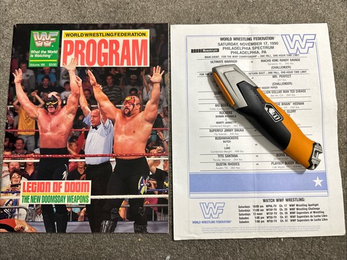 Wwf wwe program magazine 185 - program,