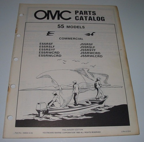 Parts catalog omc - parts,