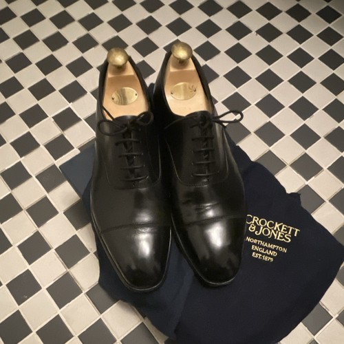 Crockett jones audley black - &,