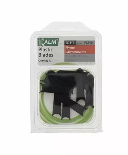 Alm flymo plastic blades - plastic,