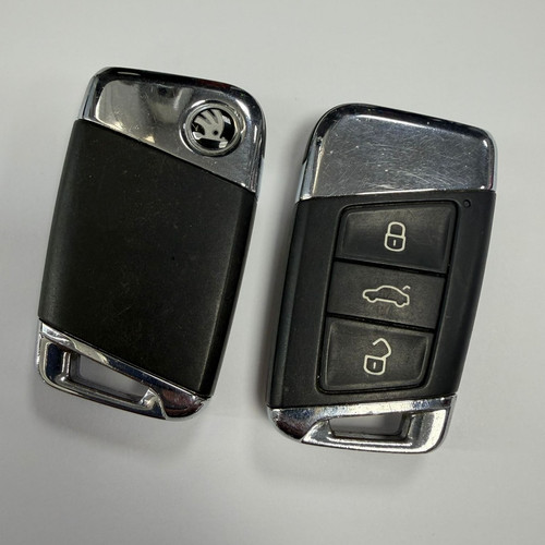 Skoda smart key - , button