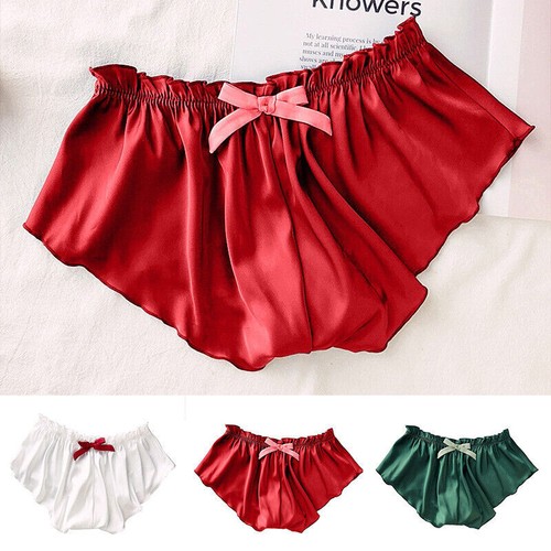 Womens silk satin briefs - satin,