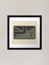 British Army Medic Framed Art