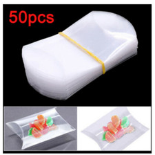 50 x Pillow Transpare Gift Box