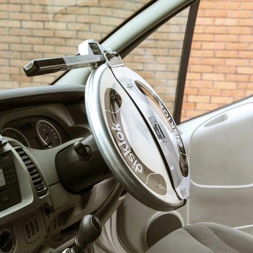 Small silver disklok car - silver,