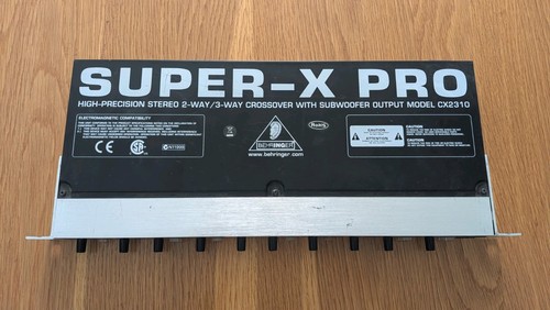 Behringer super pro cx2310 - super-x,